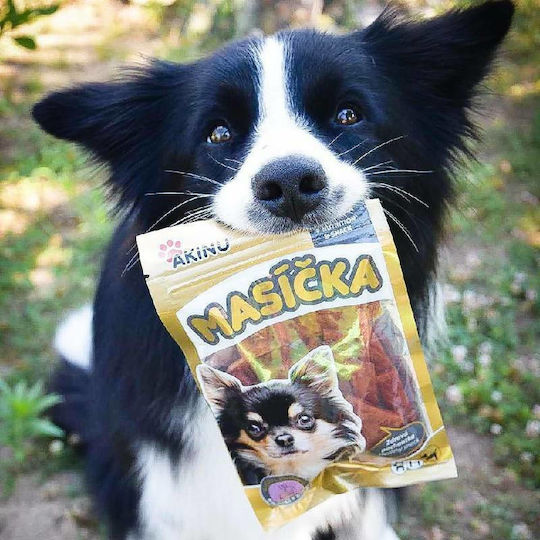Akinu Masicka Лакомство за Кучета с Заек 75gr