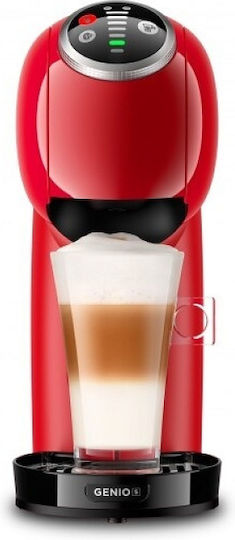 Krups Genio S Plus Pod Coffee Machine Dolce Gusto Pressure 15bar Red