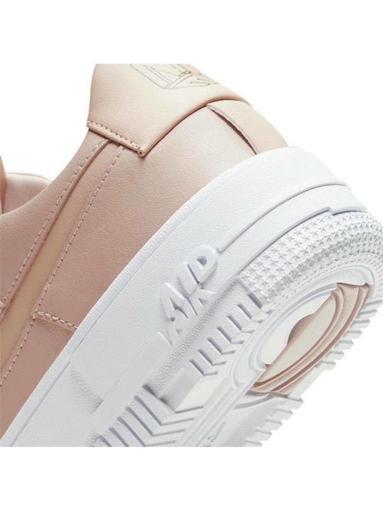 Air Force 1 Pixel Sneakers Particle Beige / Black / White
