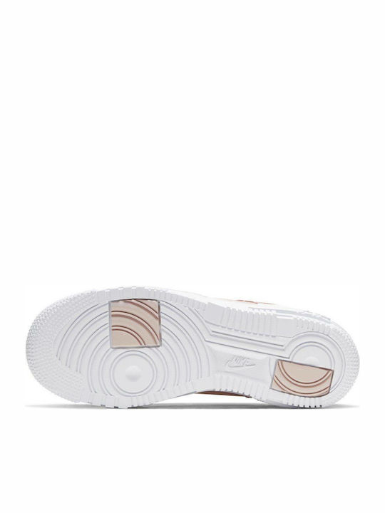 Air Force 1 Pixel Sneakers Particle Beige / Black / White