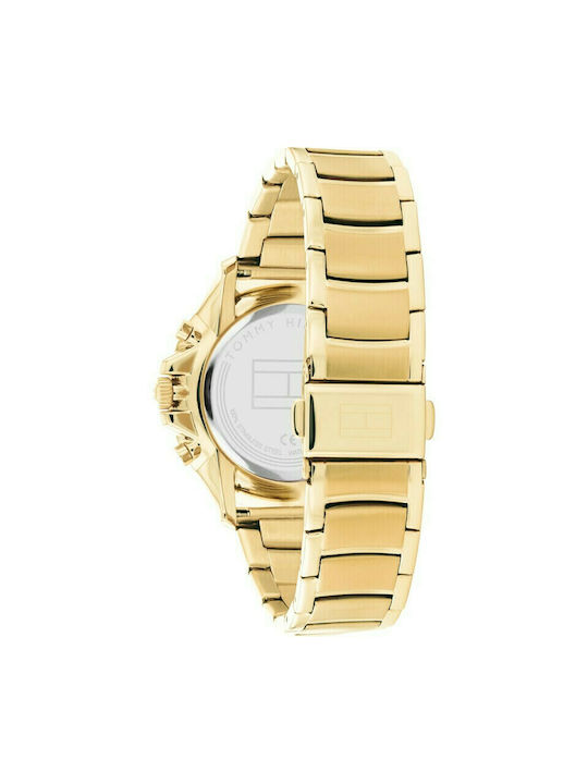 Tommy Hilfiger Scarlett Watch Chronograph with Gold Metal Bracelet