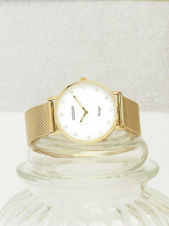 Oozoo Vintage Watch with Battery Mechanism
