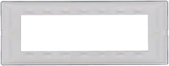 Vimar Plana Switch Frame Horizontal Installation in White Color 14657.41