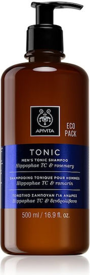 Apivita Men's Tonic Hippophae TC & Rosemary Σαμπουάν κατά της Τριχόπτωσης για Όλους τους Τύπους Μαλλιών 500ml