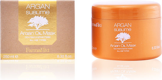Farmavita Argan Sublime Oil Μάσκα Μαλλιών για Επανόρθωση με Argan Oil 1000ml