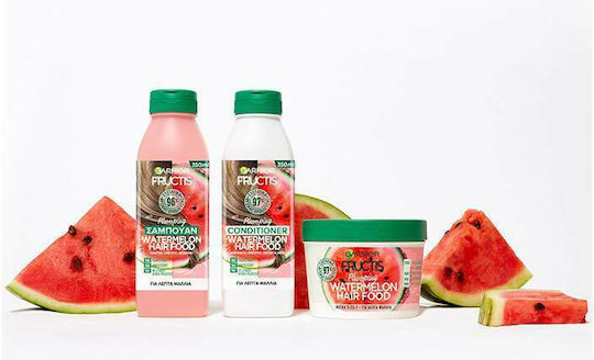Garnier Fructis Hair Food Watermelon Mască de Păr pentru Hidratare 390ml