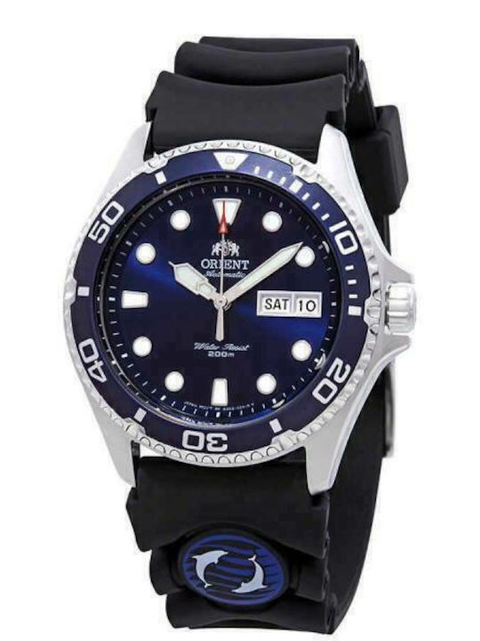 Orient Ray II Men's Watch 42mm Automatic with Blue Rubber Strap
