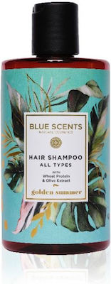 Blue Scents Golden Summer Shampoos Shine for All Hair Types 300ml