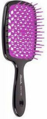 Janeke Superbrush Brush Hair for Detangling Pink