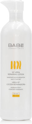 Babe Laboratorios 10% Urea Repairing Lotion Moisturizing Lotion with Urea for Dry Skin 500ml