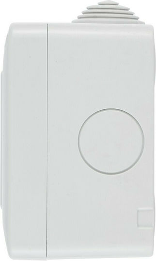 Vimar Plana Surface Mounted Electrical Box IP40 in Gray Color