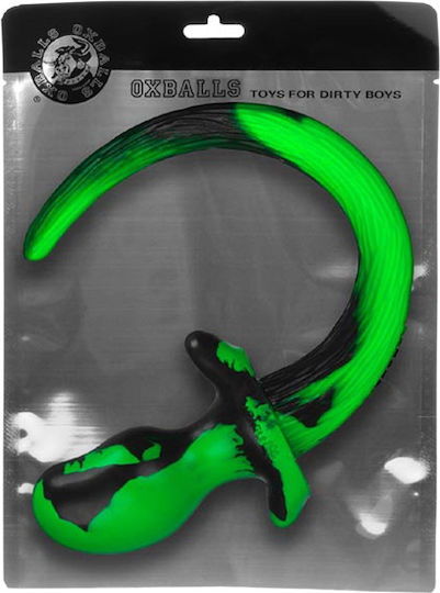 Oxballs Beagle Puppy Tail Anal Plug Medium Medium Yellow