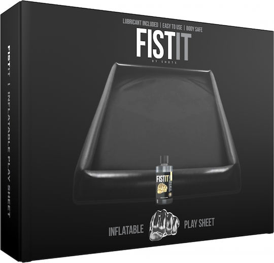 Shots Fist It Inflatable Play Sheet Sex Furniture in Black Color