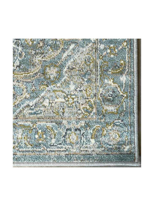Ragolle 84002-9151 Set Sommer Schlafzimmer-Teppichsets Samt Visconti Hellblau 84002-9151 3Stück