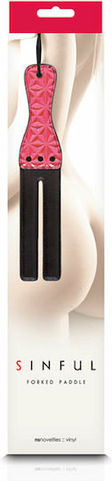 Ns Novelties Sinful Forked Paddle Paddle in Pink Color