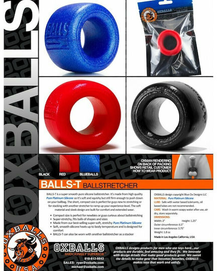 Oxballs T Ball Stretcher Blue