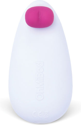 Ohmibod Lovelife Smile Mini Κλειτοριδικός Δονητής 8.6cm Λευκός