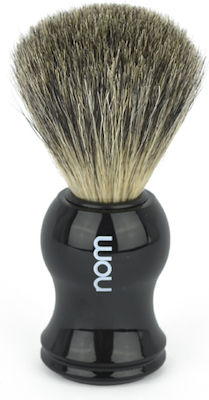 Muhle Gustav 81BL Shaving Brush with Badger Hair Bristles 21mm Black