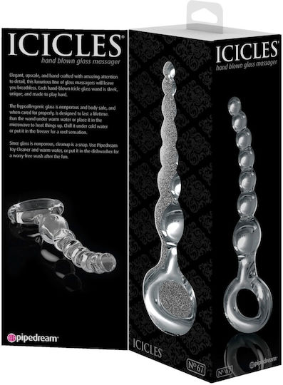 Pipedream Icicles Anal Plug Clear 21cm