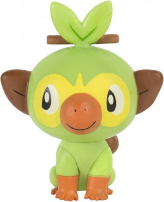 Jazwares Miniature Toy Grookey Pokemon for 5+ Years