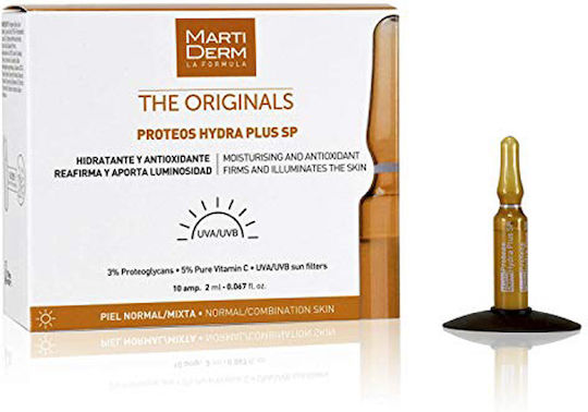 Martiderm The Originals Moisturizing & Anti-aging Serum Face SPF15 for Detoxification 10x2ml