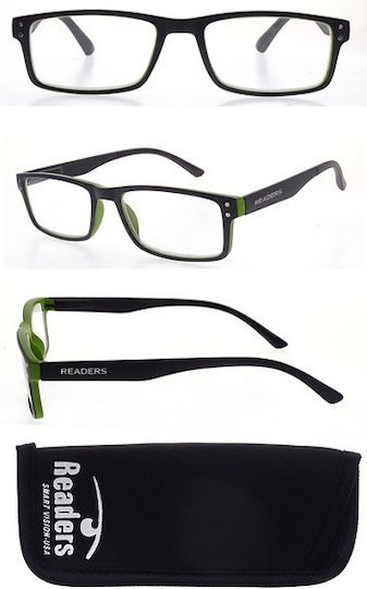 Readers Reading Glasses +2.00 Olive RD604