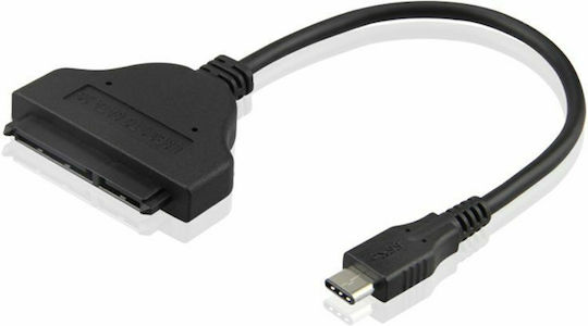 57933 USB to SATA Μαύρο