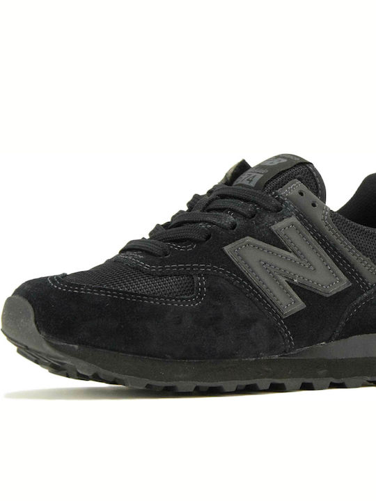 574 Men's Black Sneakers