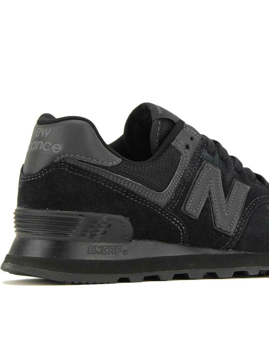 574 Men's Black Sneakers