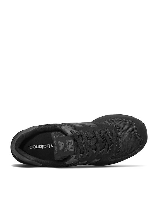 574 Men's Black Sneakers