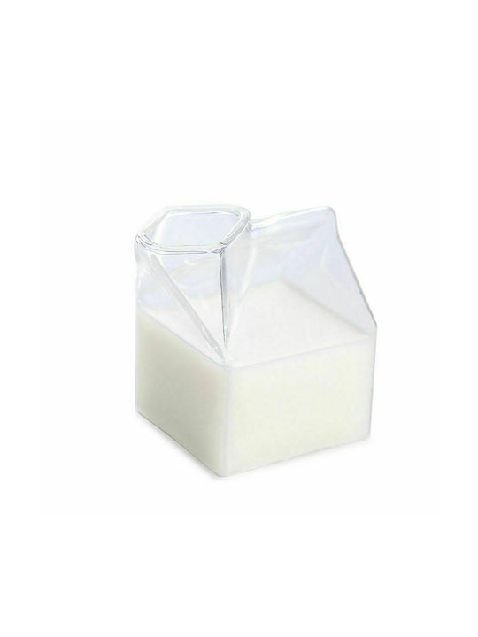 Milchkanne zum Servieren Glas in Transparent Farbe 1Stück