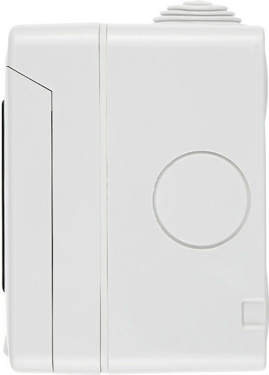Vimar Plana Surface Mounted Electrical Box IP55 in Gray Color
