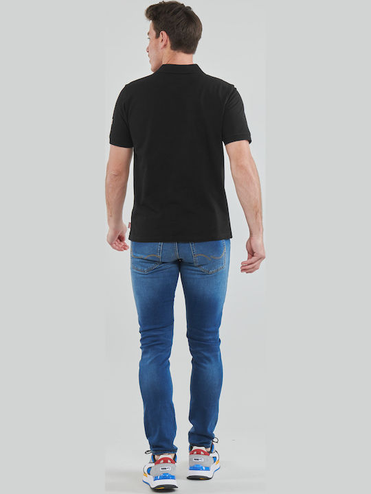Lonsdale Bruan Polo T-Shirt Black