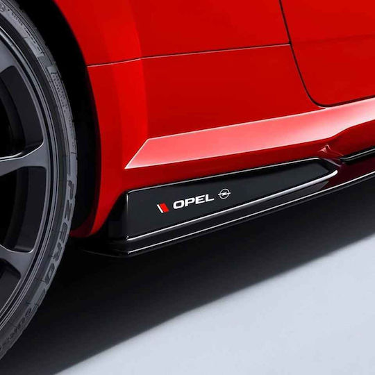 Autoemblem Aufkleber Vinyl für Autoreifen in Schwarz Farbe 4Stück