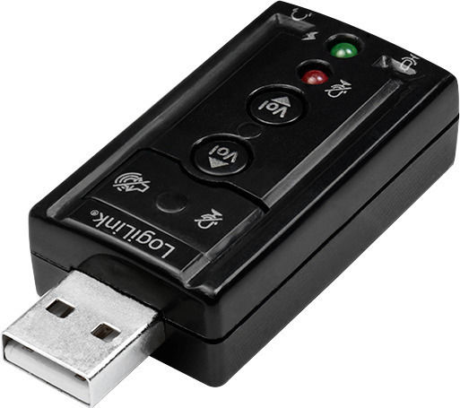 LogiLink Εξωτερική USB Κάρτα Ήχου 7.1 UA0078