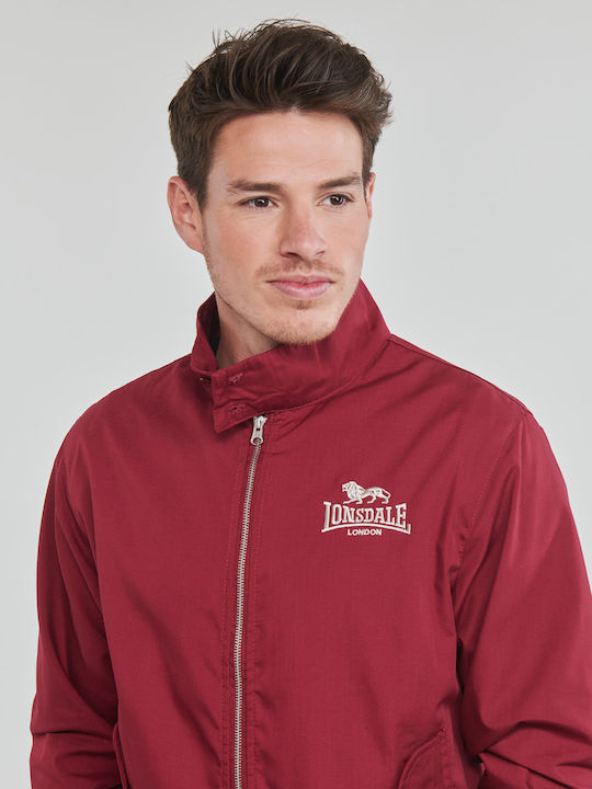 Harrington Jacke Bomber Burgundisch