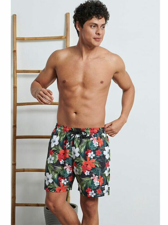 Men's Swimwear Shorts Multicolour with Patterns