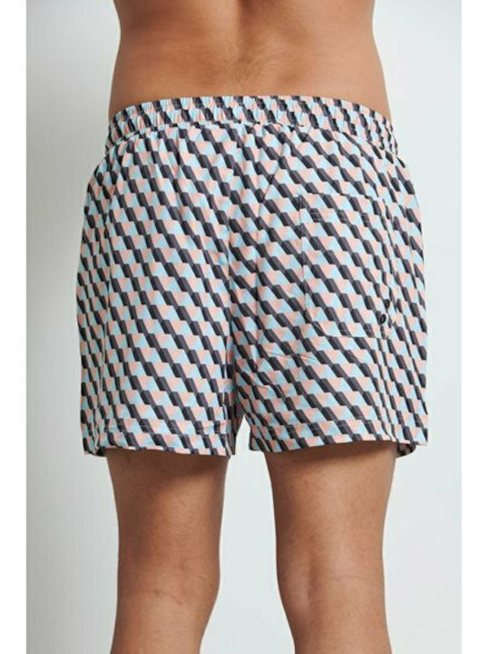 BodyTalk Costum De Baie Bărbați Pantaloni Scurți Multicolori