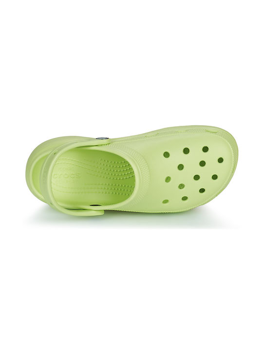 Crocs Classic Platform Clog Women's Anatomic Clogs Green