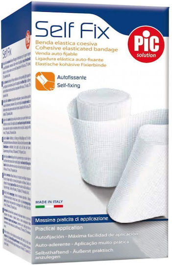 PiC Solution Self Fix Elastic Cohesive Bandage 6cm x 4m