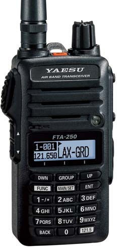 Yaesu FTA-250L Wireless Transceiver VHF Marine with Monochrome Screen