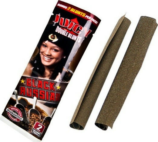 Juicy Jays Zigarren Black Russian Schwarz 2 Stück