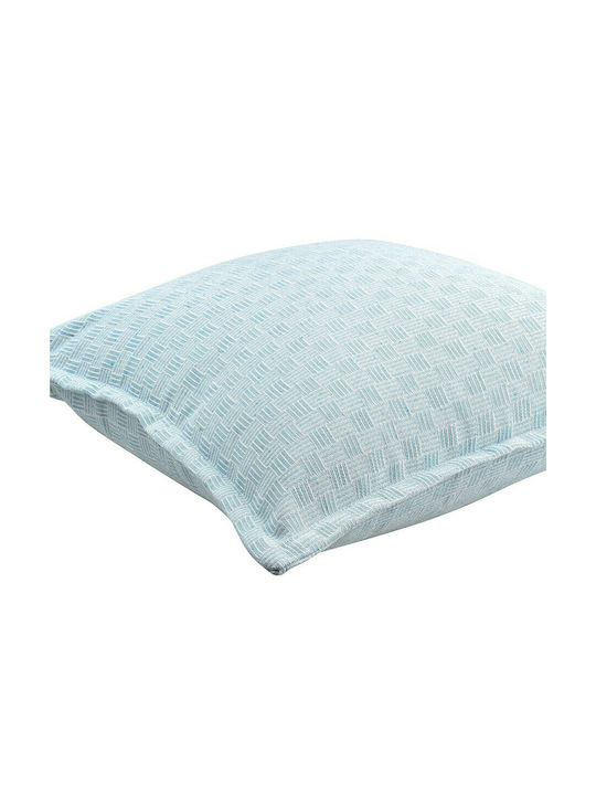 Madi Sofa Cushion Perplex from 100% Cotton Blue 45x45cm.