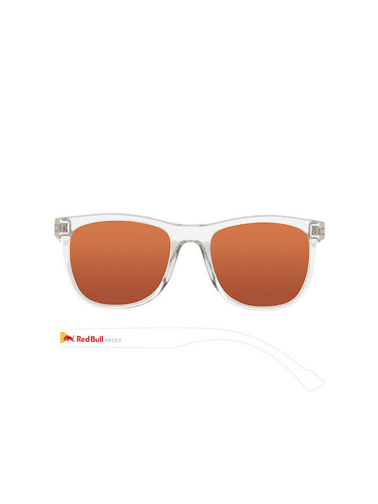 Red Bull Spect Eyewear Lake Sonnenbrillen mit 007P Rahmen und Orange Spiegel Linse LAKE-007P