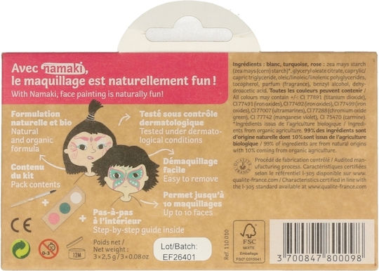 Princess and Butterfly Carnival Face Painting 2.5gr Multicolored