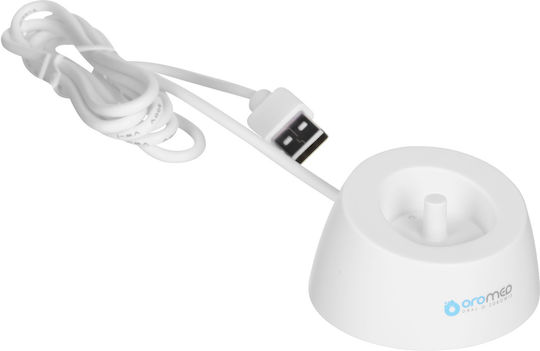 Oromed Oro-Brush Basic Ηλεκτρική Οδοντόβουρτσα Λευκή