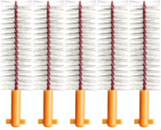Curaprox Soft Implant Refill CPS507 Interdental Brush Refills 2mm Orange 5pcs