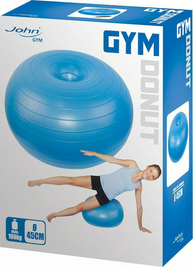 John Donut Ball Pilates 45cm in Blue Color