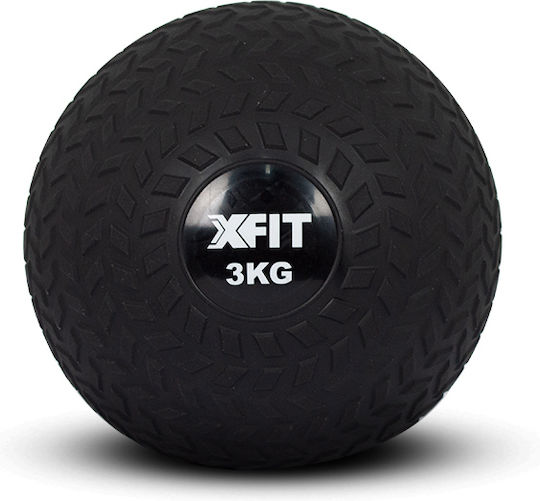 X-FIT Medicine Μπάλα Slam 3kg σε Μαύρο Χρώμα