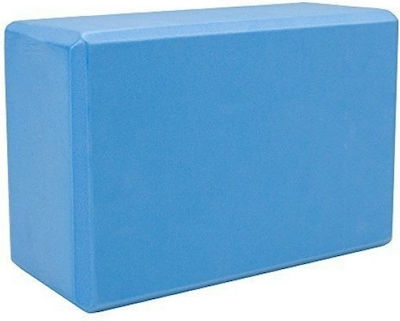 MDS Yoga Block EVA Blau 23x15x7.6cm